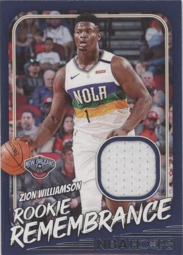 2022-23 Hoops #21 Zion Williamson Prime Twine New Orleans Pelicans