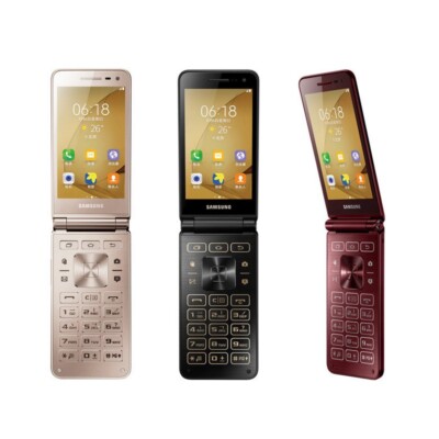 Galaxy folder 2 韓国　ガラホ　Samsung サムスン Samsung Galaxy Folder 2 SM-G1650 Flip Phone Big Keyboad Android