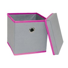 Large Folding Collapsible Storage Box Lid Jumbo Storage Chest Kids Room Toy Box