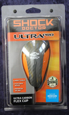 Shock Doctor Ultra Carbon Flex Cup, Medium, New in Box, Sealed, Unopened