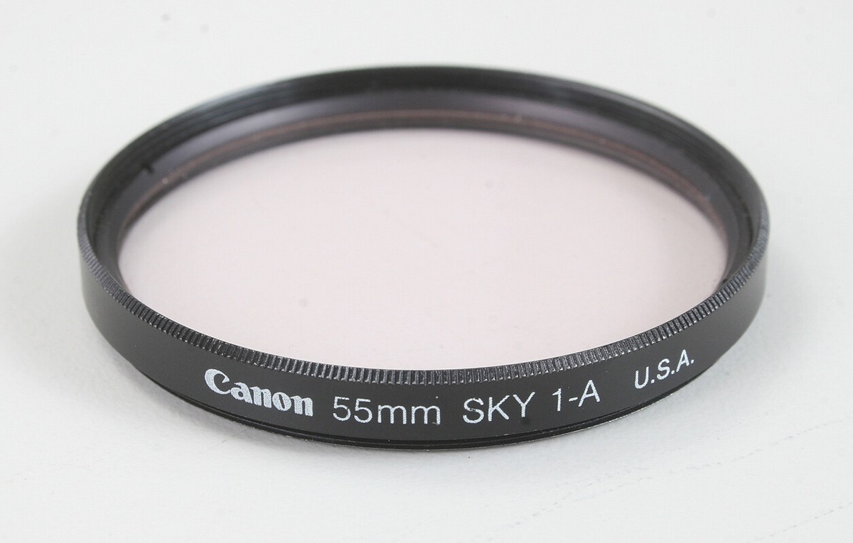 【YOU】 CANON 55MM SKY 1-A FILTER/176541 | eBay