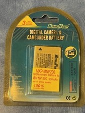 Maximal Power Digital Camera Camcorder Battery