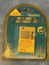 Maximal Power Digital Camera & Camcorder Battery