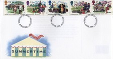 GB FDC1994 The Four Seasons. Summertime Royal Mail SG1834-1838 My Ref 720
