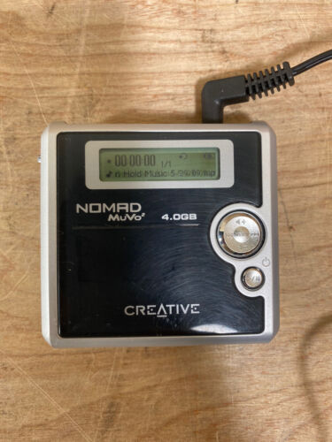 Creative Nomad MuVo2 4.0GB MP3 player with Power Supply - Picture 1 of 6