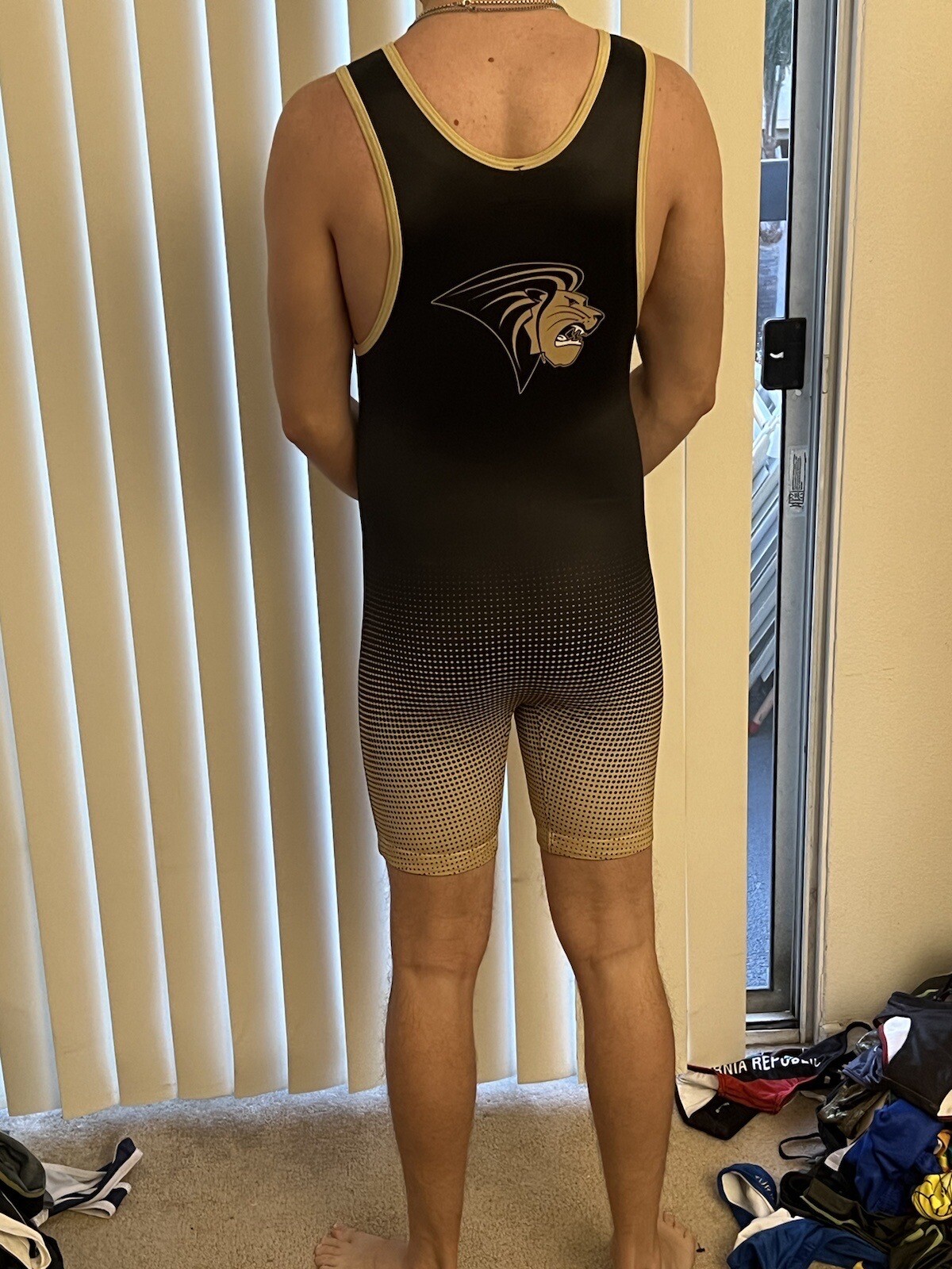 Lindenwood High School Wrestling Team Singlet Men’s Male Under Armour