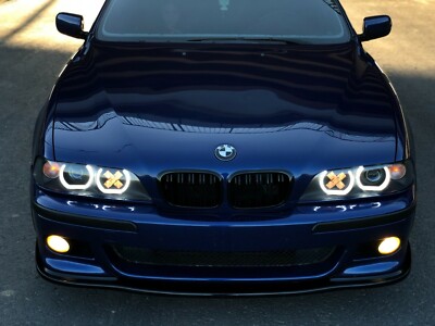 bmw e39 Front Stoßstange Lippe M5 Splitter Hecklippe Spoiler HAM Style + Hard...