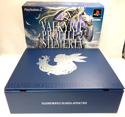 VALKYRIE PROFILE 2 Silmeria Artifact Box PS2 Seriennr. 000800 SQUARE ENIX