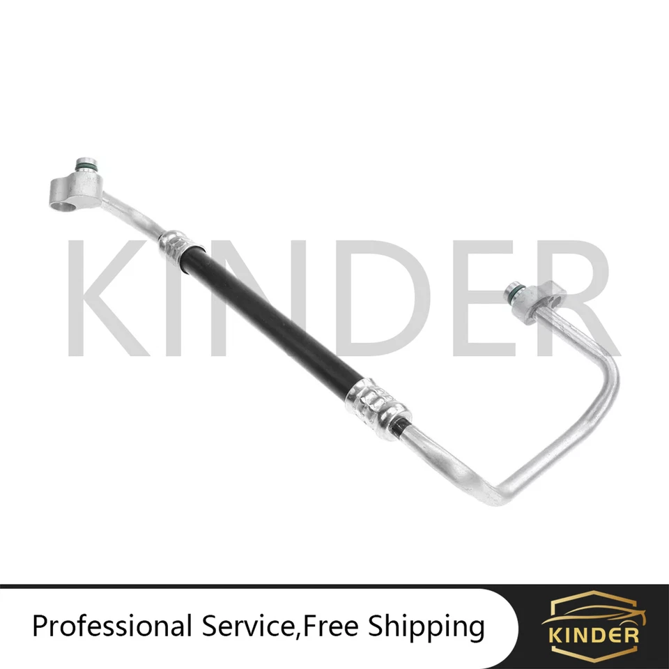 A/C Refrigerant Discharge Line Hose for BMW 525i 530i 2004 2005 E60 L6 2.5L 3.0L - Image 3 of 4