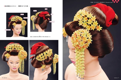 Japanese Hair Guide - Updos for Coming of Age, Weddings, Master Techniques - Picture 7 of 9
