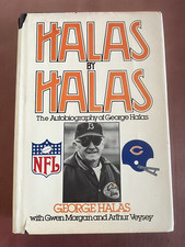 Halas by Halas by George Halas SIGNED (1979, Hardcover) w/Cert of Authenticity