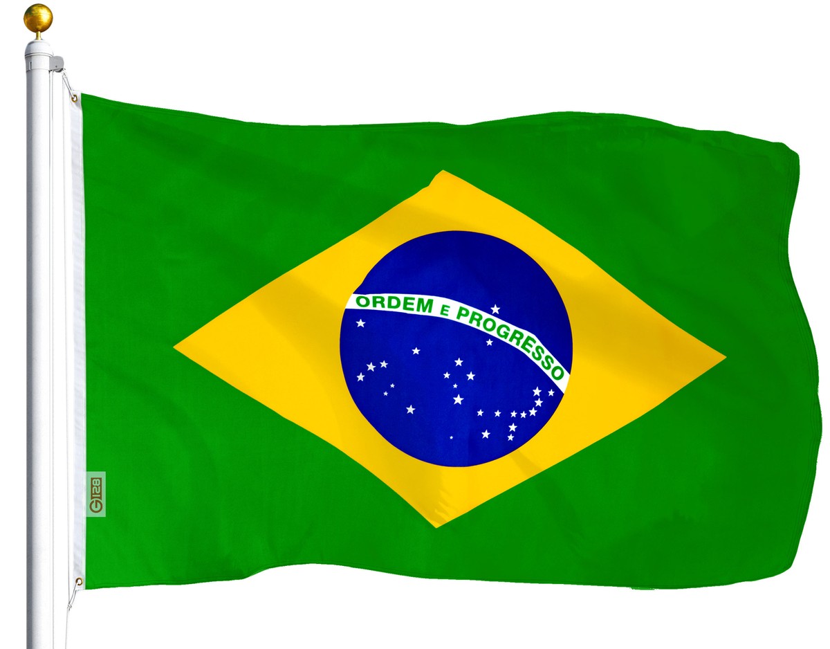 Brésil fanion vintage brasileira pennant wimpel football banderin Brasil