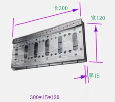 CNC Wire EDM Fixture Tool Board Stainless Jig For Clamping & Leveling 300*120*15