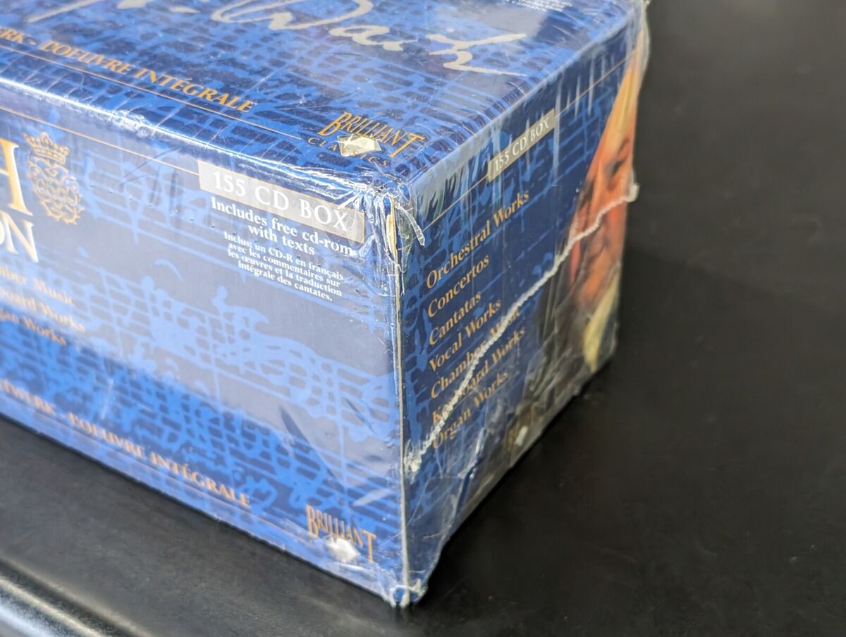 Brilliant Bach Edition: Complete Works Box Set 155 CD Discs Brilliant Bach Edition: Complete Works Box Set 155 CD Discs