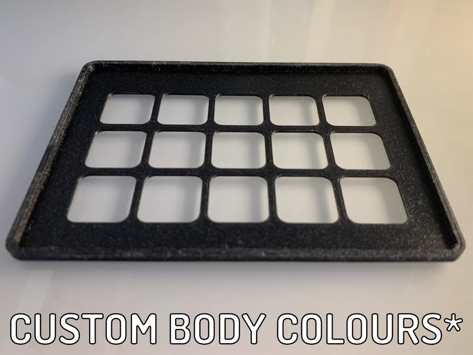 Elgato Stream Deck Face Plate Cover For Mk1 or Mk2 with Custom Text + Colours - Image 3 of 4