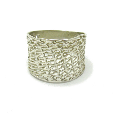 Echter Sterling Silber Ring massiv gestempelt 925 R000335 Empress