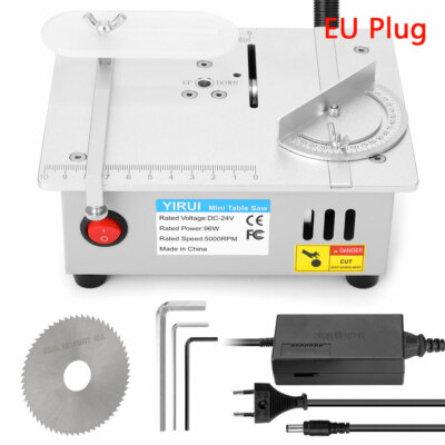 Mini Electric Desktop Saw Table-Saw DIY Cutting Tool Woodworking Lathe Machine