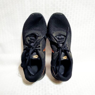 nike tanjun womens black and rose gold