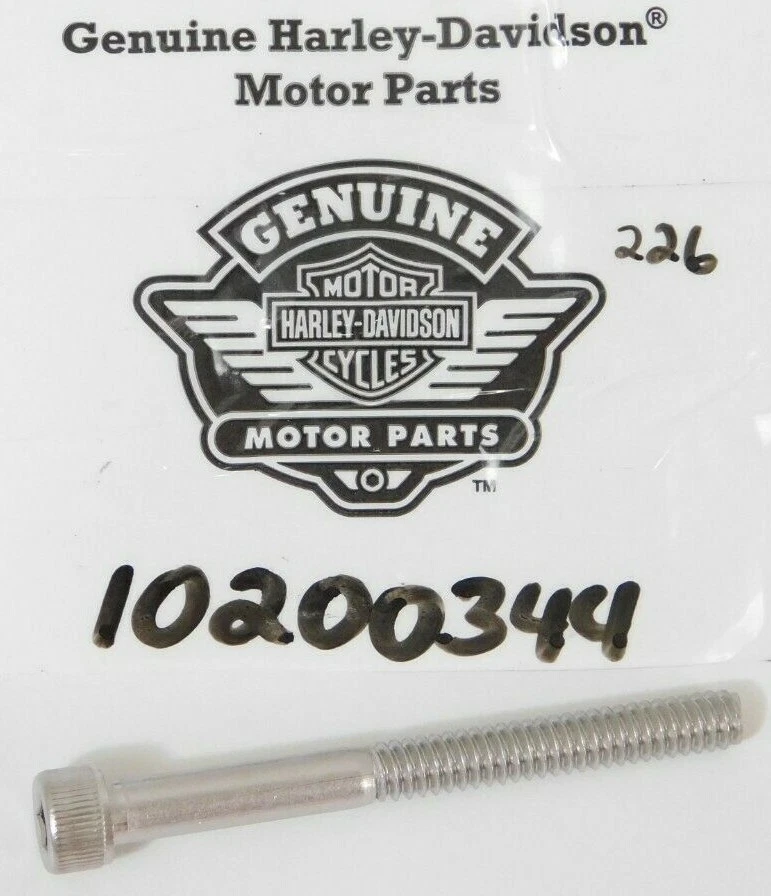 1 NEW Harley Davidson Hex Socket Allen Head Cap Screw Part OEM 