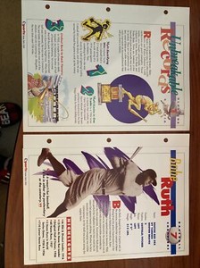 1994 Unbreakable Records & Babe Ruth 7 Sporte Heroes