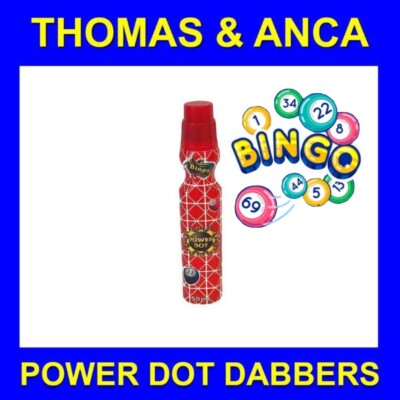 Bingo Dabber Dauber Bingo Marker Power Dot rot Bingotupfer für Bingo Tickets