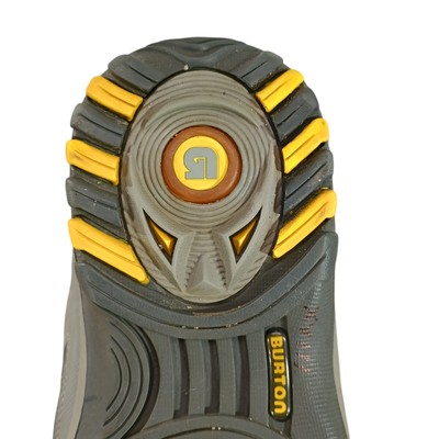 Burton Freestyle Snowboard Boots Men’s Size 15 Gray/White/Yellow Burton Freestyle Grey/Yellow/Orange Jr. Size Specific 5 Used  main image 2