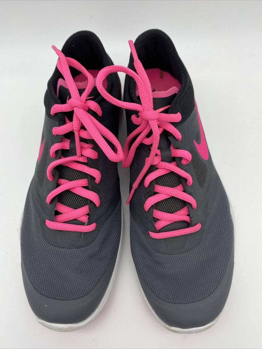 Nike fitsole womens black pink sales