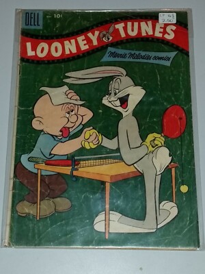 LOONEY TUNES & MERRIE MELODIES #163 G+ (2.5) DELL BUGS BUNNY MAY 1955 **