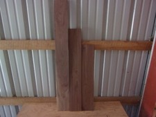 3 PC WALNUT LUMBER WOOD KILN DRIED BOARDS 1/2" THICK LOT630VV FLAT END MATCHED