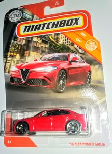matchbox alfa romeo giulia