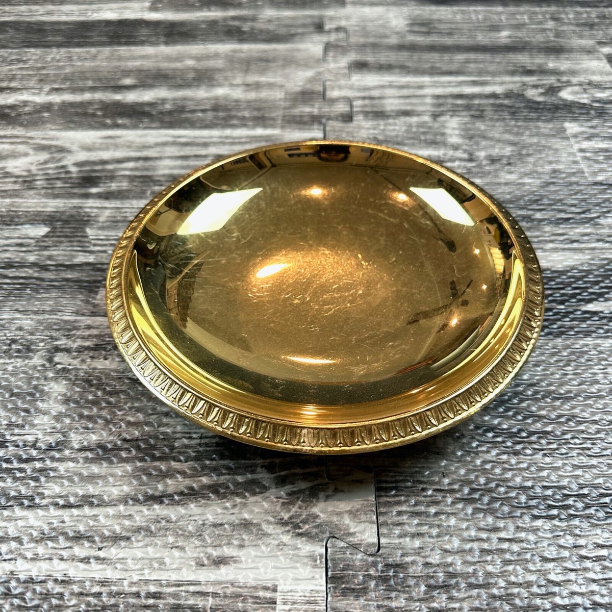 Feingold Auflage Vintage Gold Bowl with Feet | eBay Feingold Auflage Vintage Gold Bowl with Feet | eBay