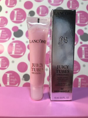 Lancome Juicy Tubes Ultra Shiny Hydrating Lip Gloss - DREAMSICLE - NIB