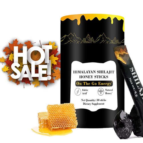 GOLD Shilaji Honey Sticks Boost Energy Endurance Dietary Health Vitamins