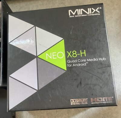 Minix NEO X8-H Plus Quad Core Media Hub Android HDMI Remote Bundle