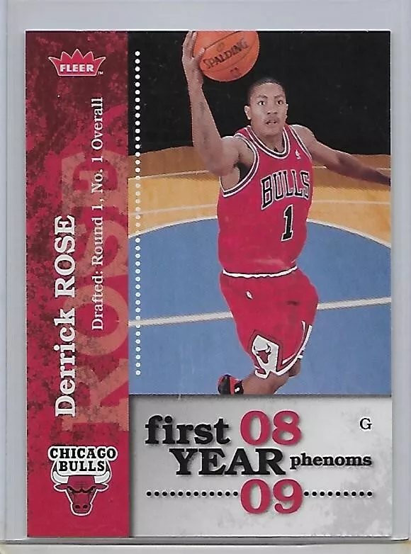 Derrick Rose trading card