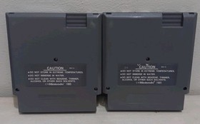 Nintendo NES Lot - Milon's Secret Castle And Mission Impossible - Tested Working