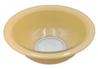 Vintage Pyrex 322 Corning Ware Peach Clear Glass Bottom Nesting Bowl 1 Liter