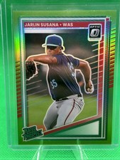 Jarlin Susana 2025 Donruss Optic Rated Prospect Lime Green /149 - Nationals