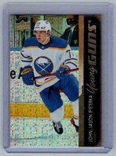 2021-22 UD Extended Series John-Jason Peterka Young Guns Speckled Rainbow Foil