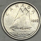 1938 Canada 10 Cents Dime 80% Silver 🇨🇦