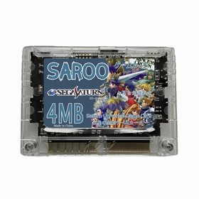 SAROO Flash Cart Sega Saturn SS, Cheat Code, Instant Save