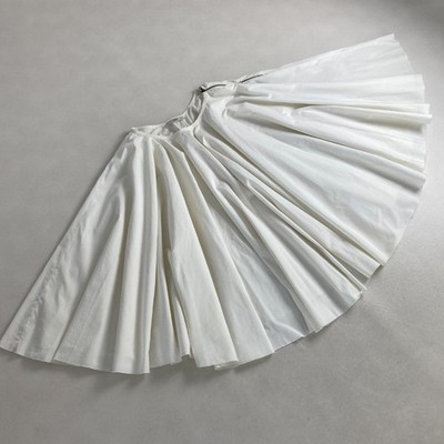 PRADA Poncho Skirt 2way Volume Flare Off White Free Size