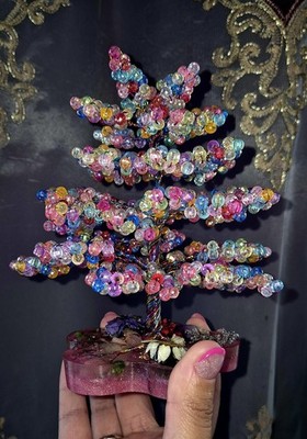 Handgefertigter kleiner Eukalyptus Bonsai Baum innen Geschenk