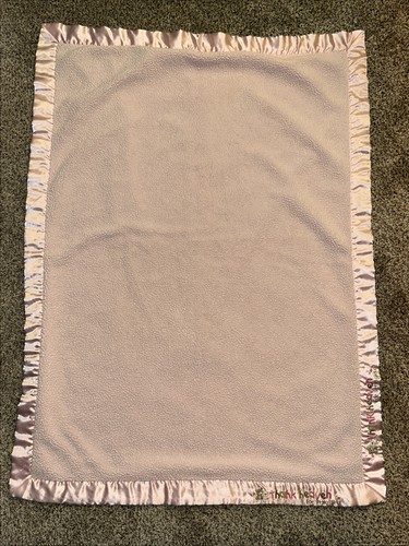 Child of Mine Pink “thank heaven for little girls” Baby Blanket - Picture 4 of 9