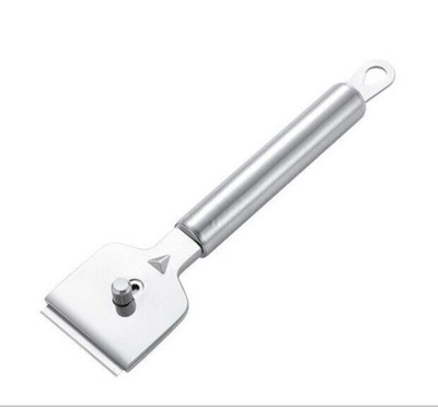 1 Piece Stainless Steel Glass Scraper For Ceramic Cooktop Kitchen Stove Cleaning