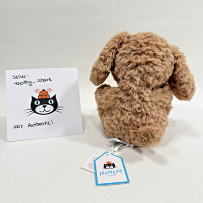 Jellycat Yummy Puppy BNWT - 100% Authentic - Retired & Rare - Fast