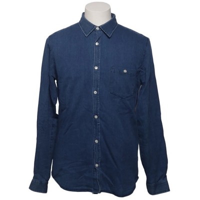 Suit, Jeanshemd, Größe: M, Roberto-Q4270, Blau, Baumwolle, Einfarbig, Denim #SKT