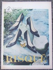 Risque Black Patent Leather Shoe Fashion 1959...