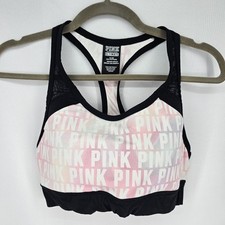PINK Victoria's Secret Ultimate Unlined Razorback Sports Bra Size Medium