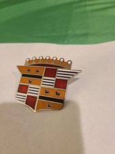 1947 Cadillac 62 75 Series Trunk Crest Emblem Replacement Brand New Repro